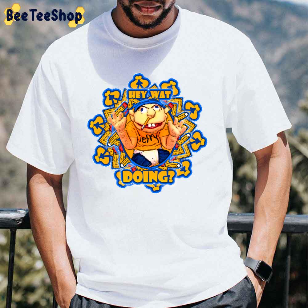 Hey Wat Doing Jeffy Kingdom Unisex T-Shirt