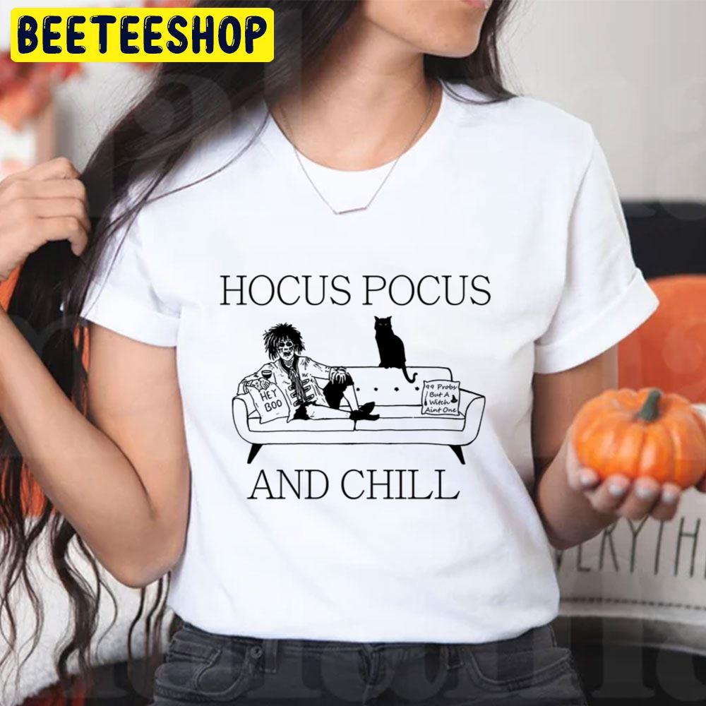 Hocus Pocus And Chill Halloween Unisex T-Shirt