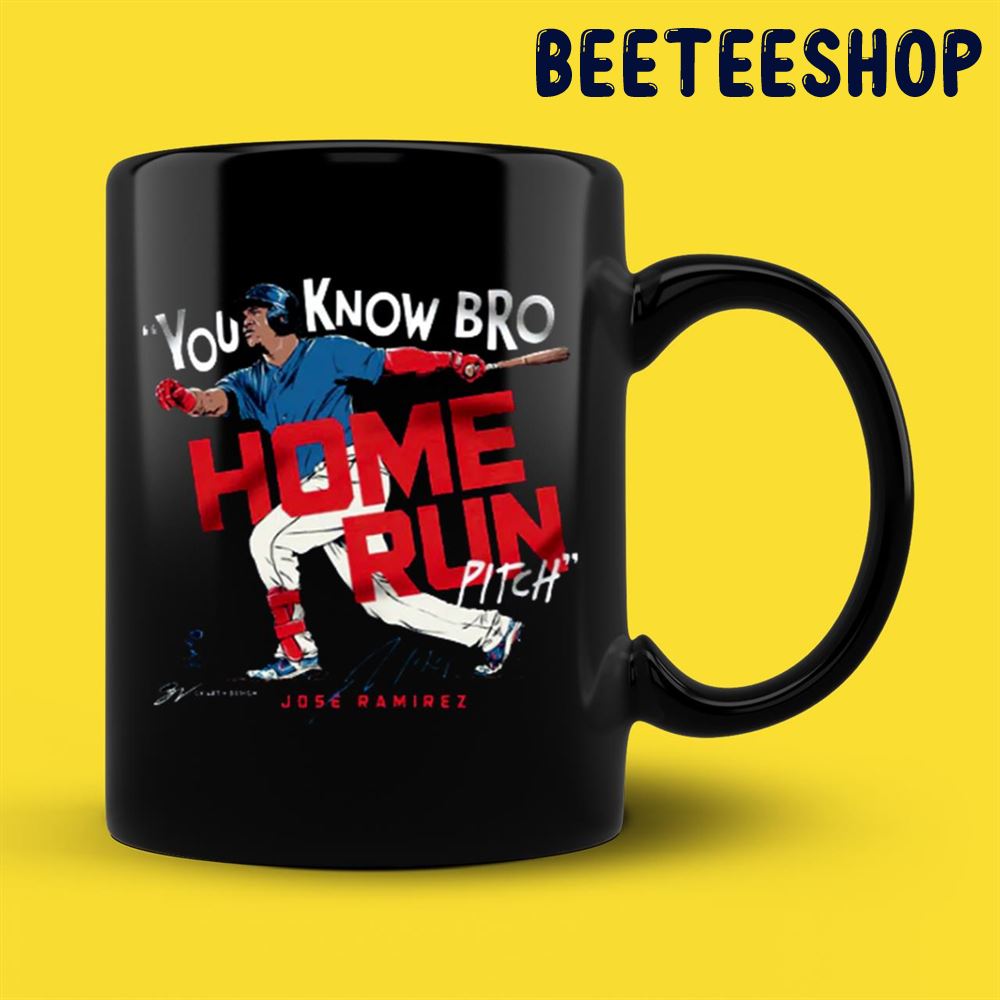 Home Run Pitch Jose Ramirez Mug