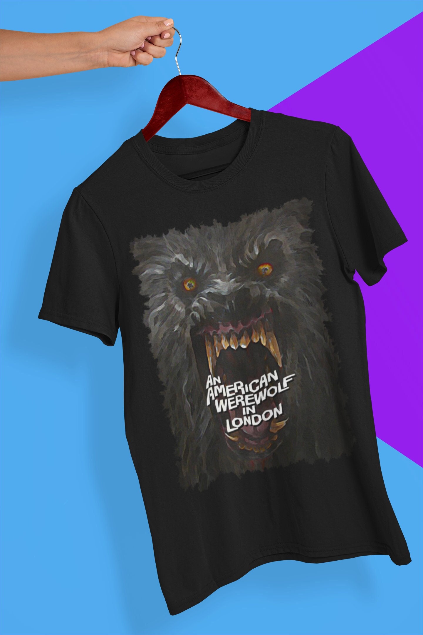 Horror American Werewolf In London Movie Halloween Unisex T-Shirt