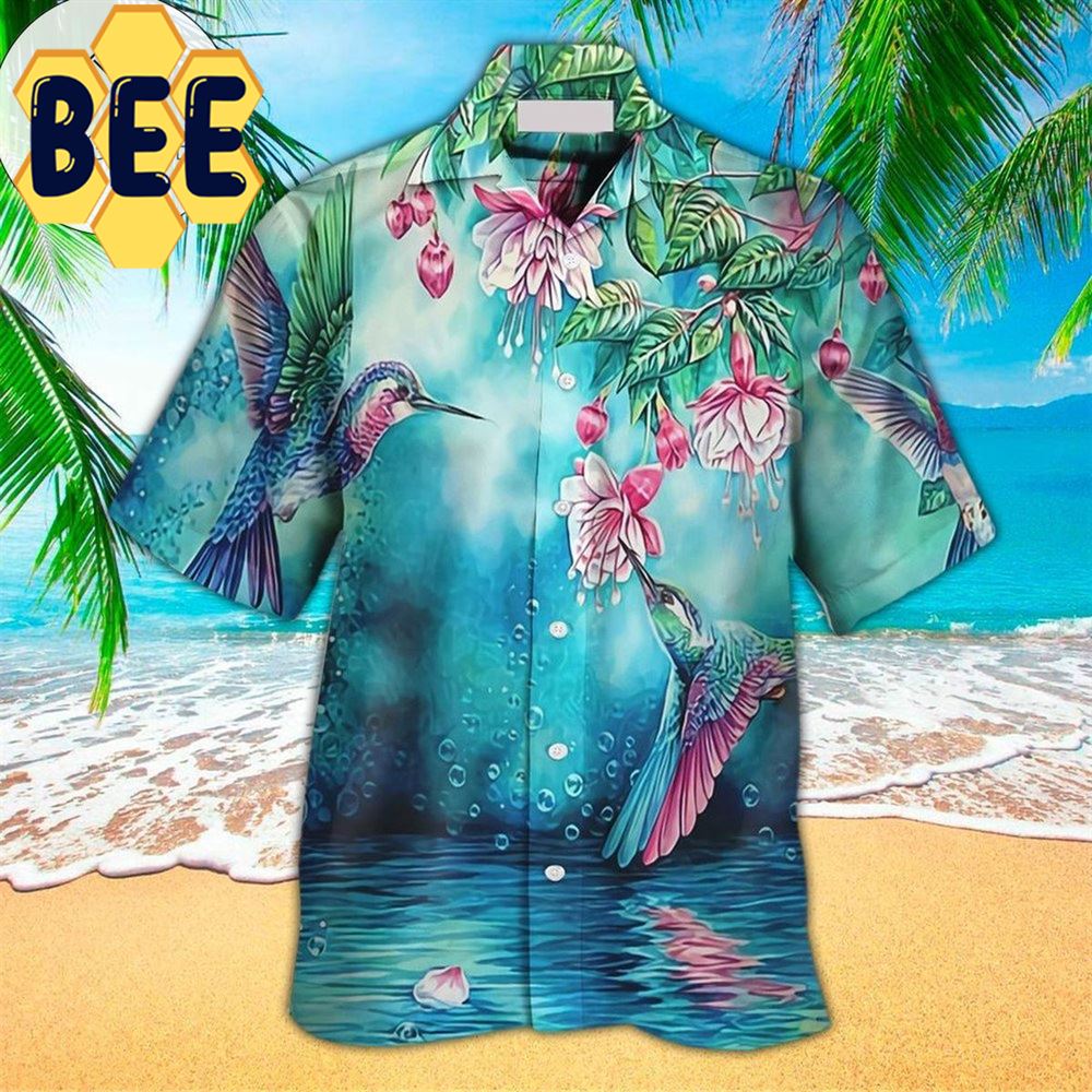 Hummingbirds Hawaiian Shirt