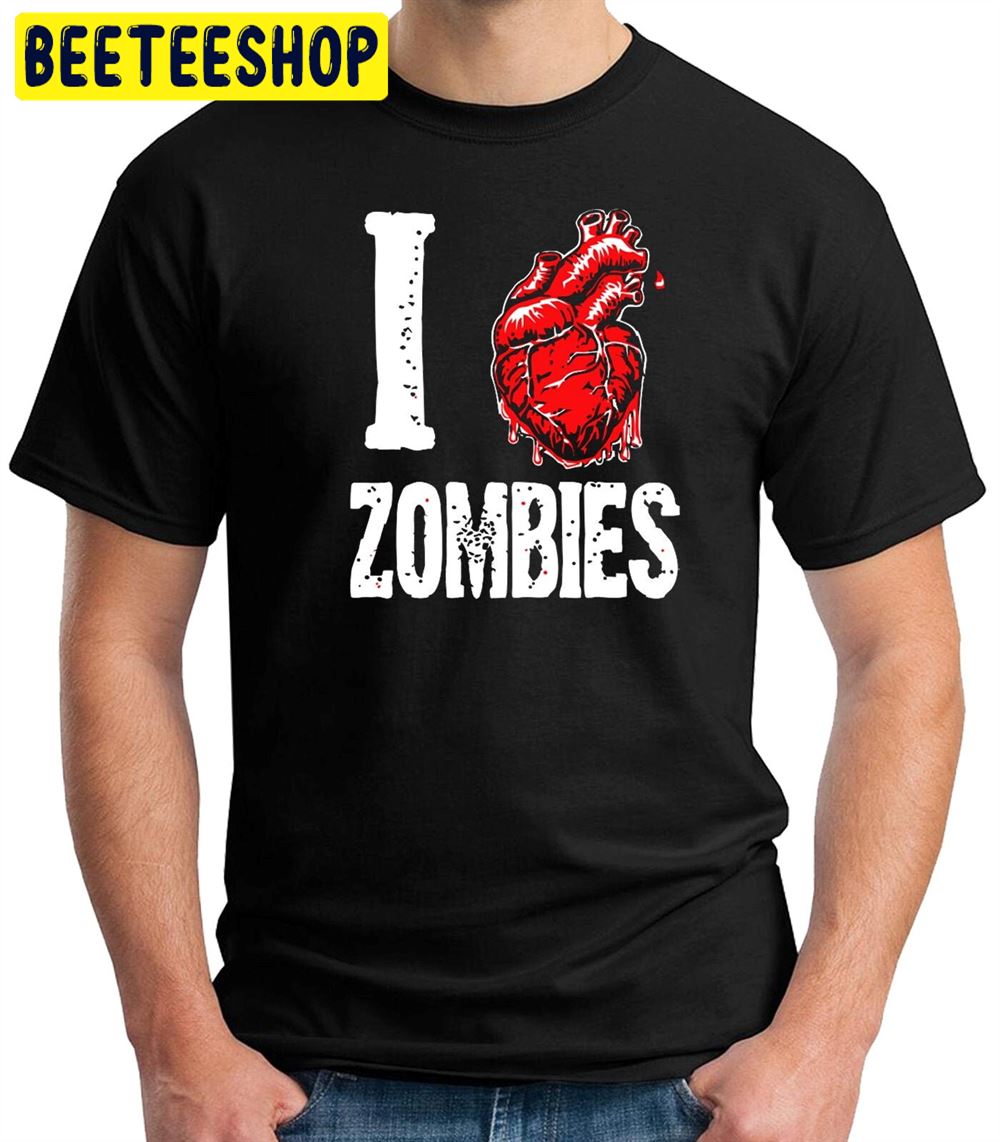 I Love Zombies Unisex T-Shirt