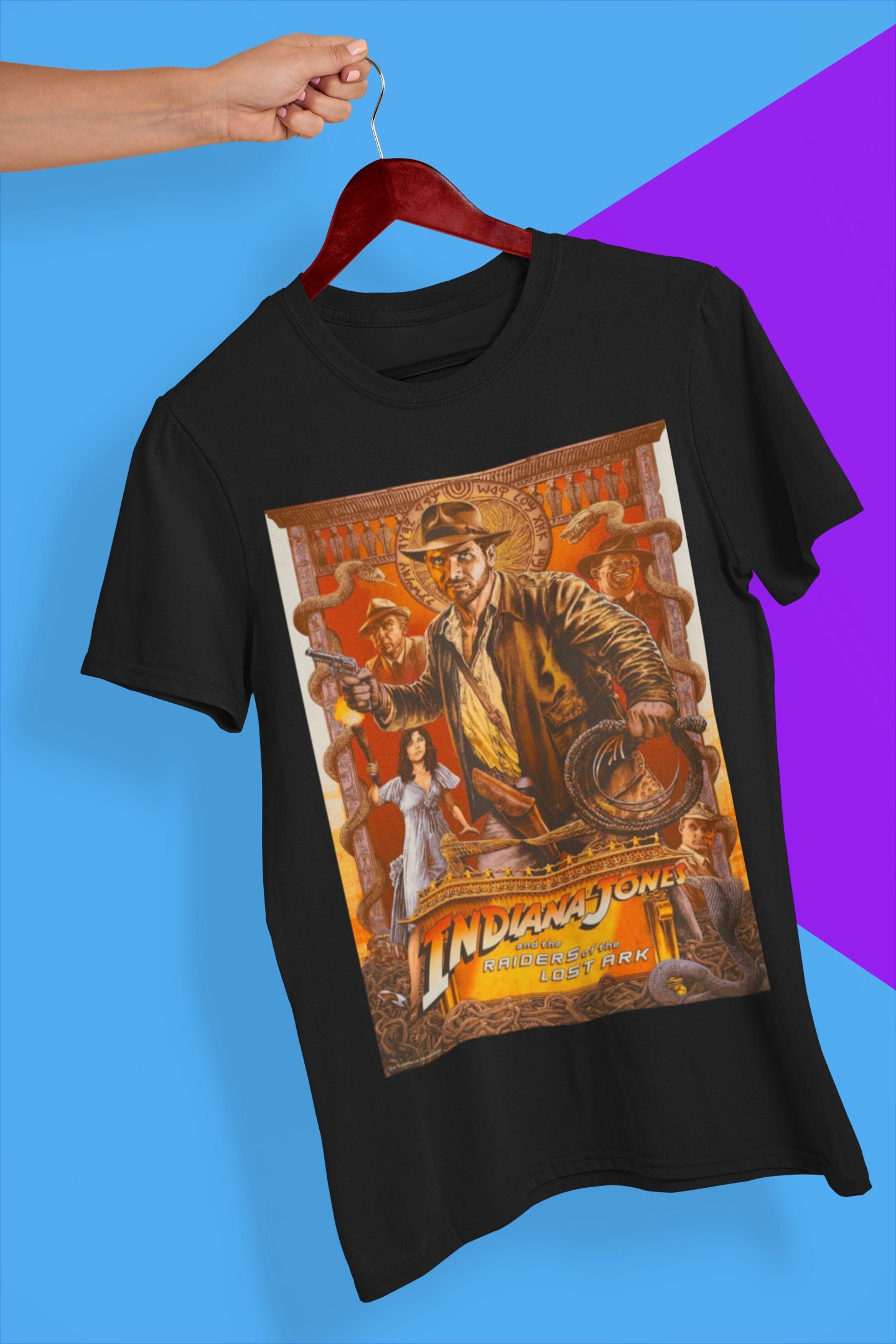 Indiana Jones And The Raiders Of The Lost Ark Movie Halloween Unisex T-Shirt