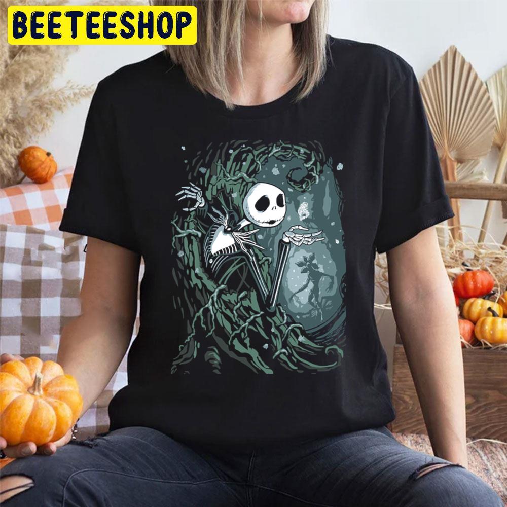 Jack Skellington And The Demogorgon Halloween Unisex T-Shirt