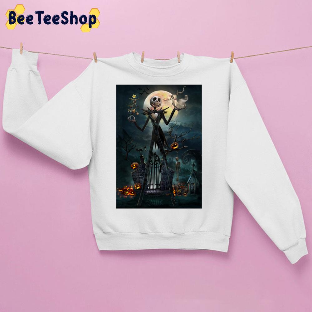 Jack Skellington The Nightmare Before Christmas Halloween Unisex Sweatshirt