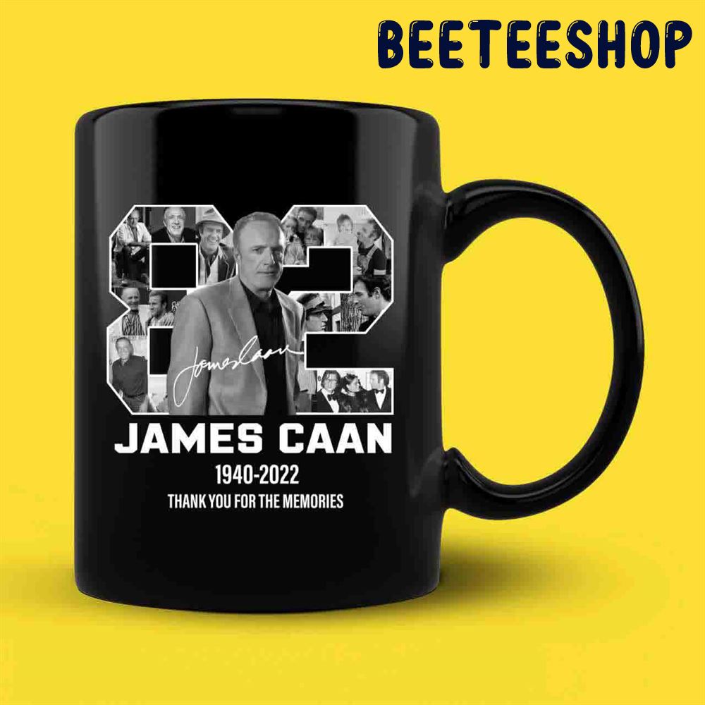 James Caan Actor 82th Anniversary Signature Thank You Mug