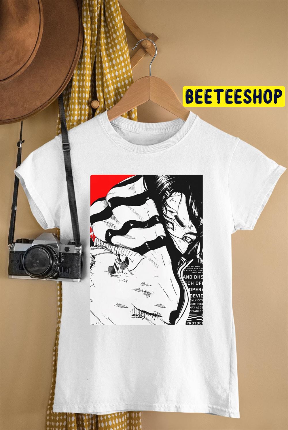 Japanese Cyberpunk Girl Urban Cool Style Unisex T-Shirt