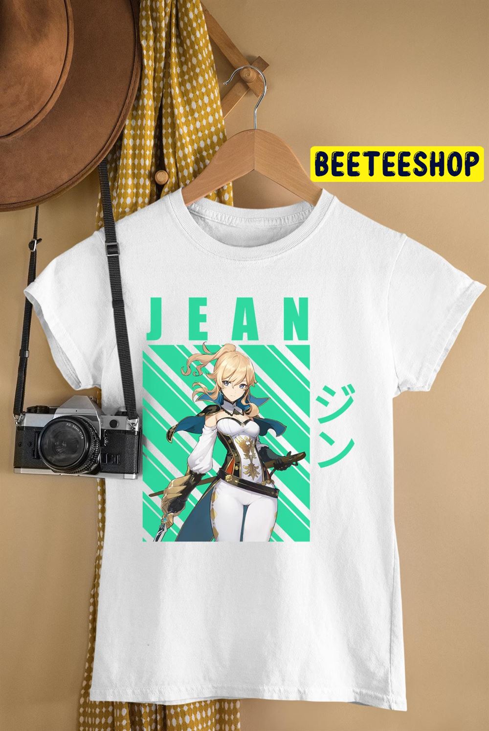 Jean – Genshin Impact Vintage Art Unisex T-Shirt