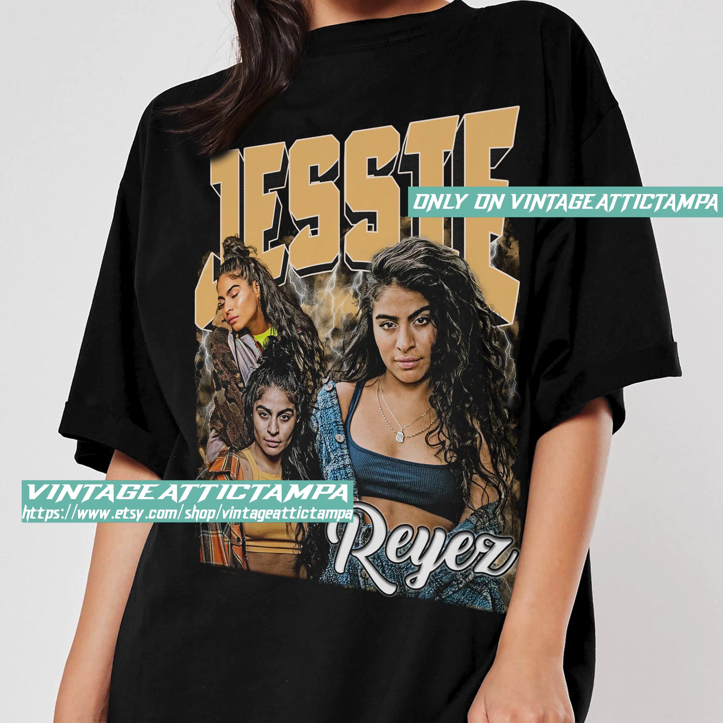 Jessie Reyez Rap Hip Hop Vintage Unisex T-Shirt