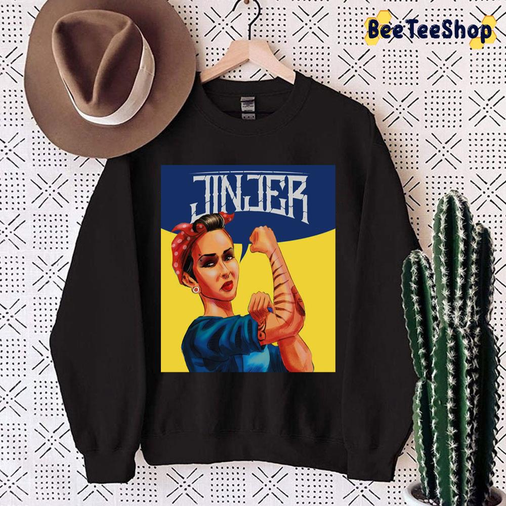 Jinjer Fight Graphic Unisex Sweatshirt