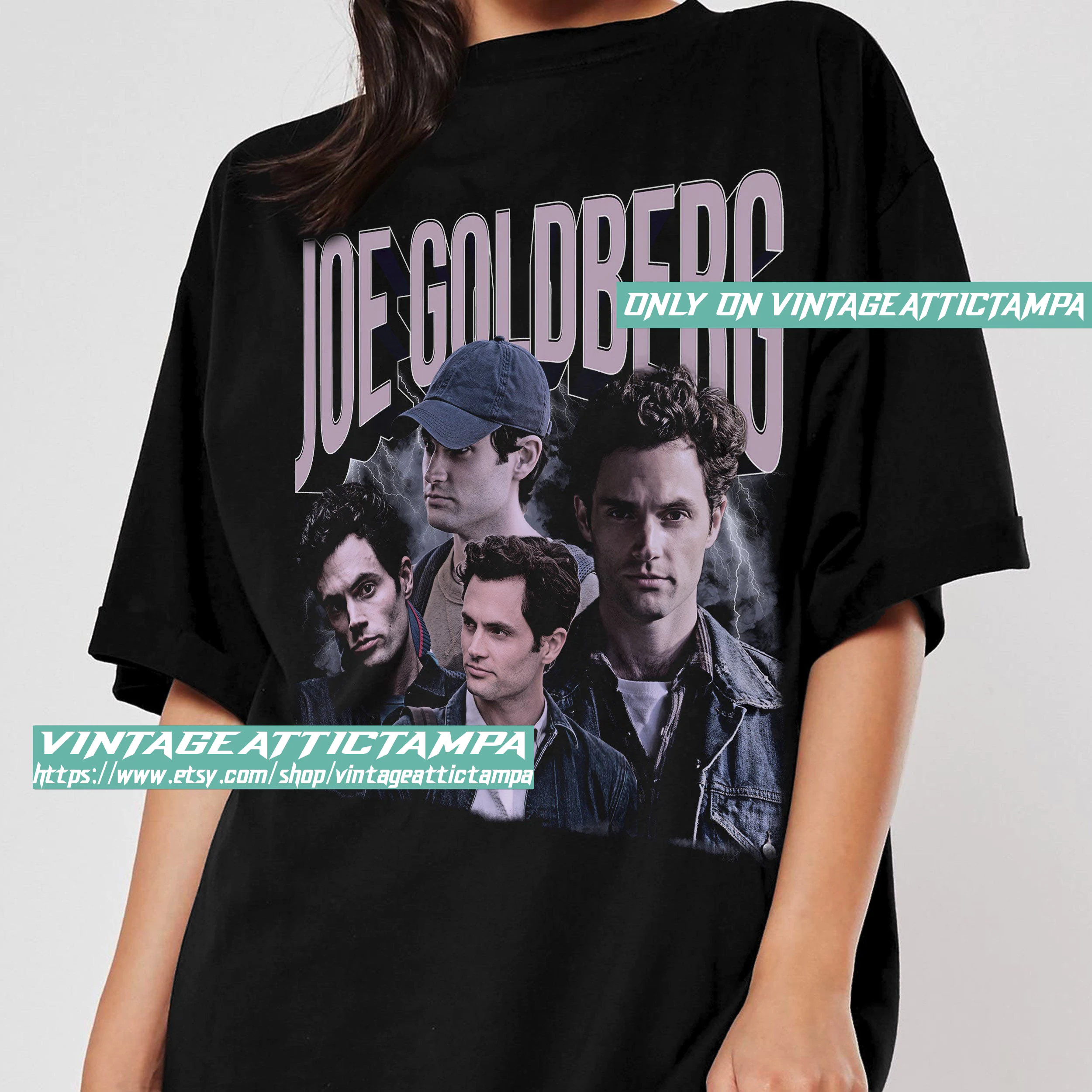 Joe Golberg Pen Badgley Movies Crewneck 90’s Vintage Unisex T-Shirt