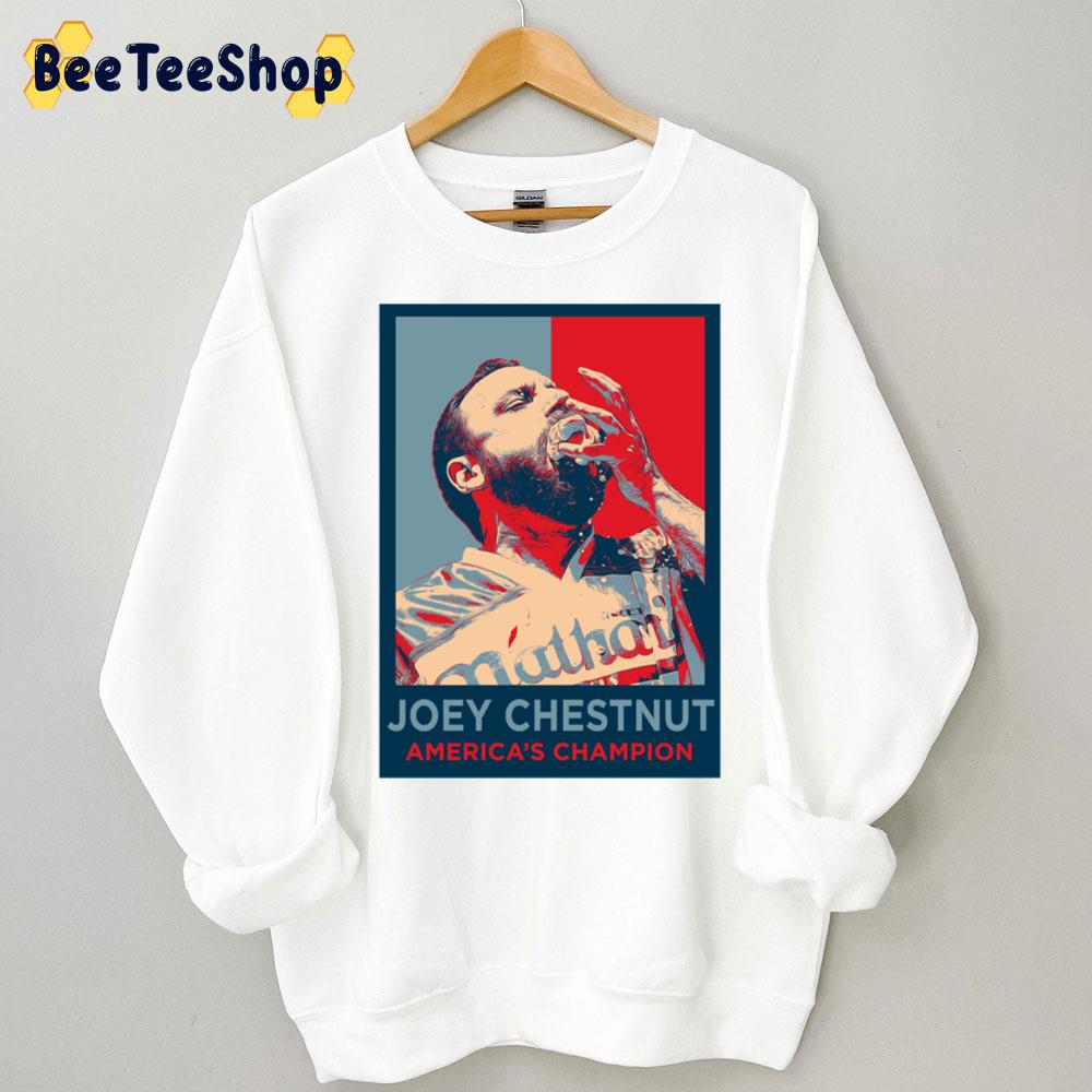 Joey Chestnut America’s Champion Unisex Sweatshirt