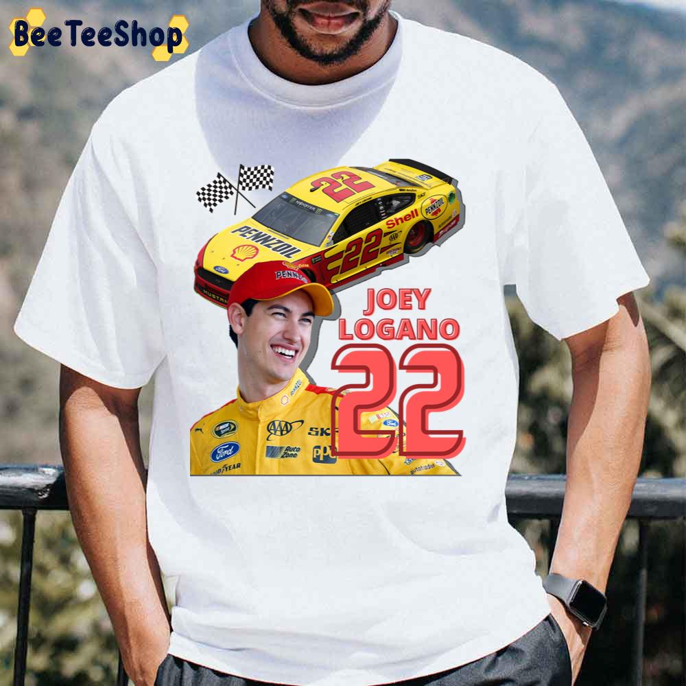 Joey Logano Racing Star Unisex T-Shirt - Beeteeshop