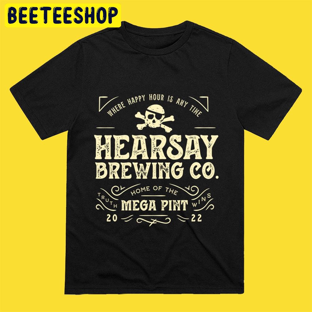 Johnny Depp Hearsay Brewing Company Unisex T-Shirt