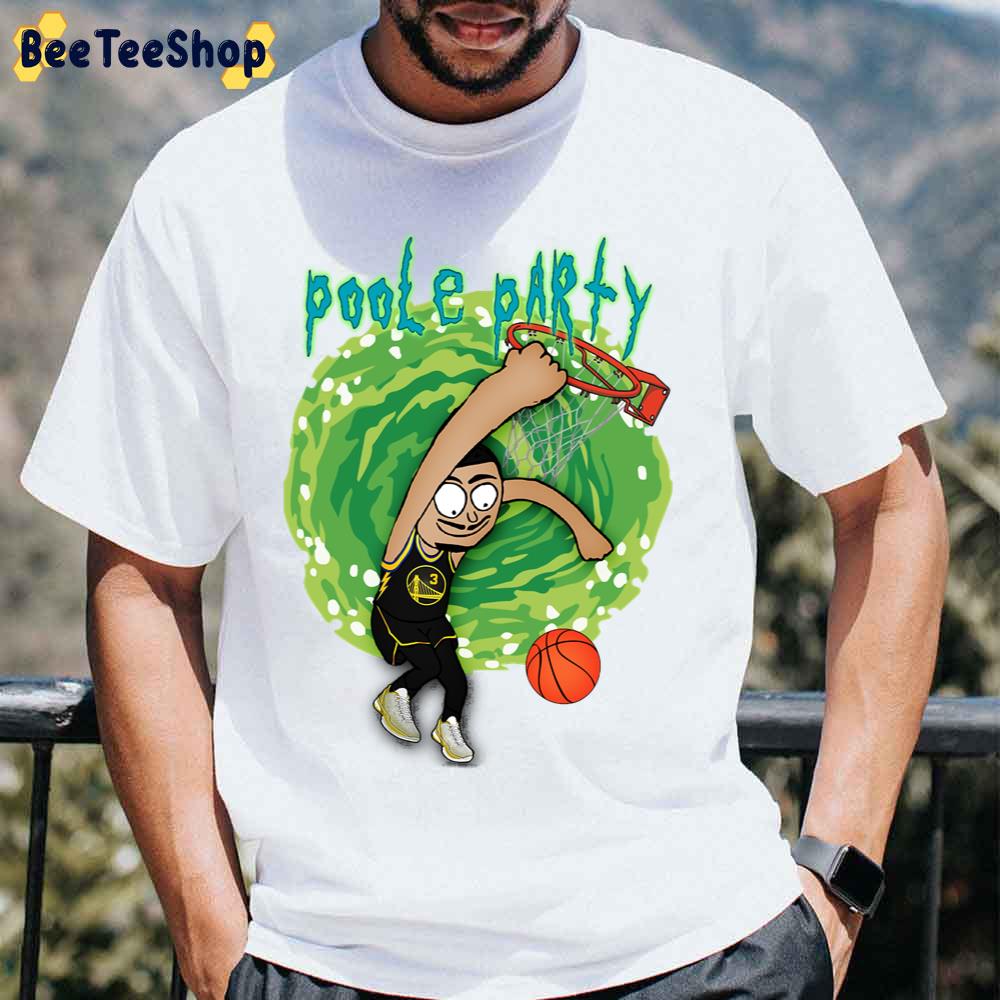 Jordan Poole Mix Rick And Morty Unisex T-Shirt