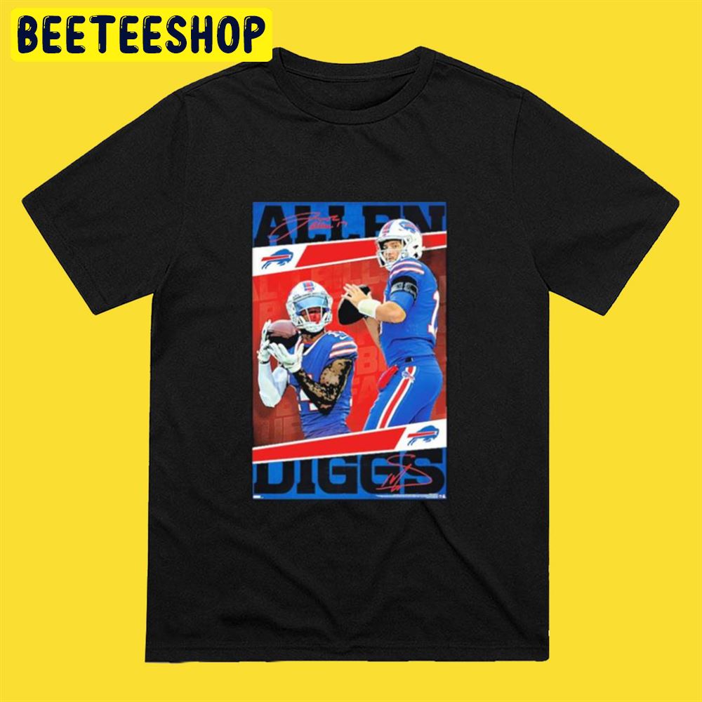 Josh Allen Stefon Diggs Buffalo Bills Unisex T-Shirt