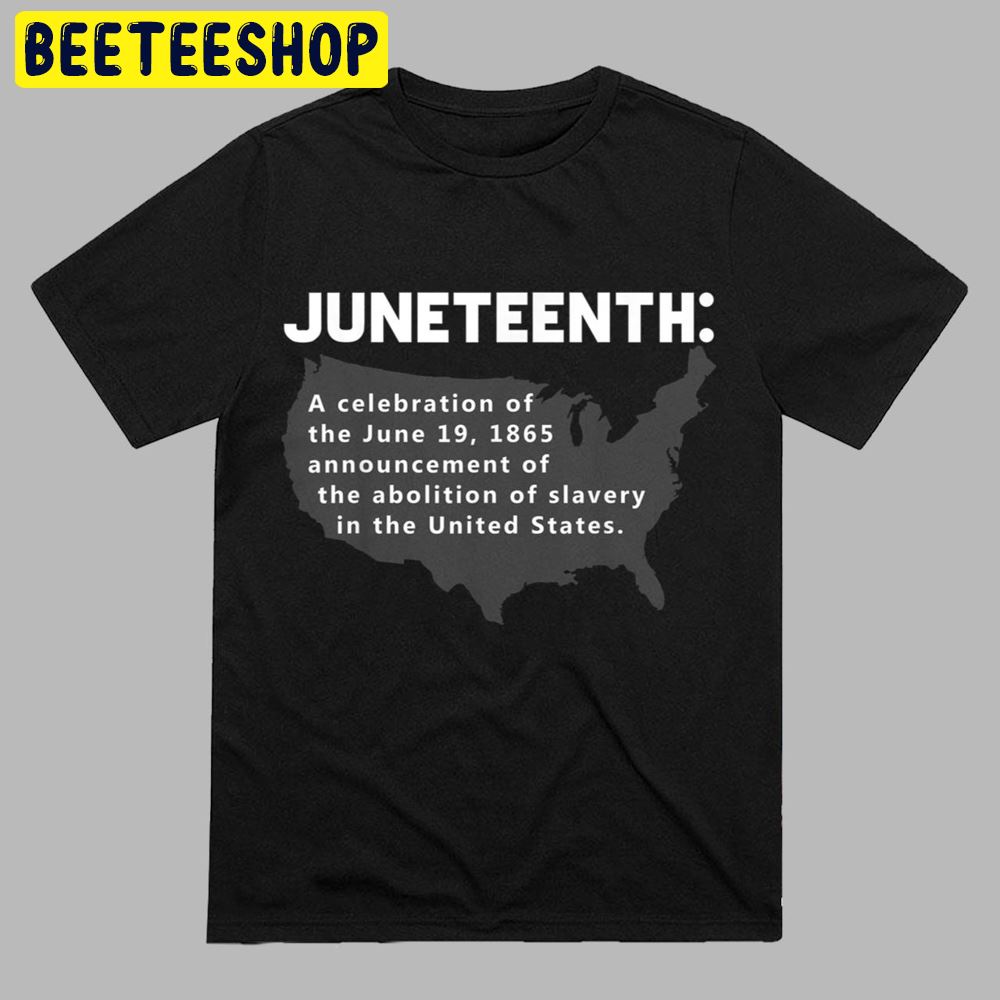 Juneteenth Celebrates Freedom Black African American History Unisex T-Shirt