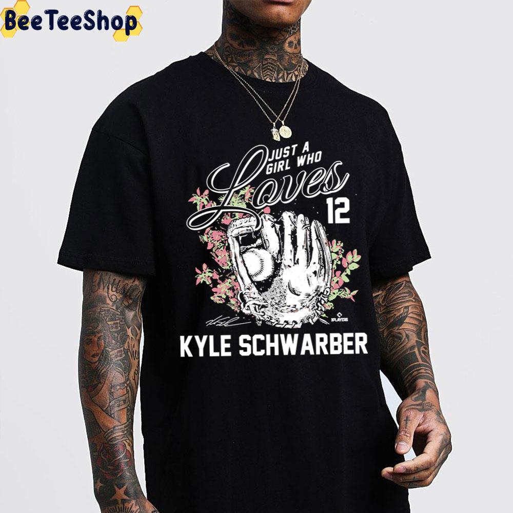 Just A Girl Who Loves Kyle Schwarber Baseball Unisex T-Shirt