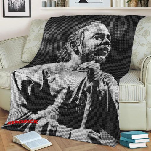 Kendrick Lamar Damn Fleece Blanket Throw Blanket Gift 1
