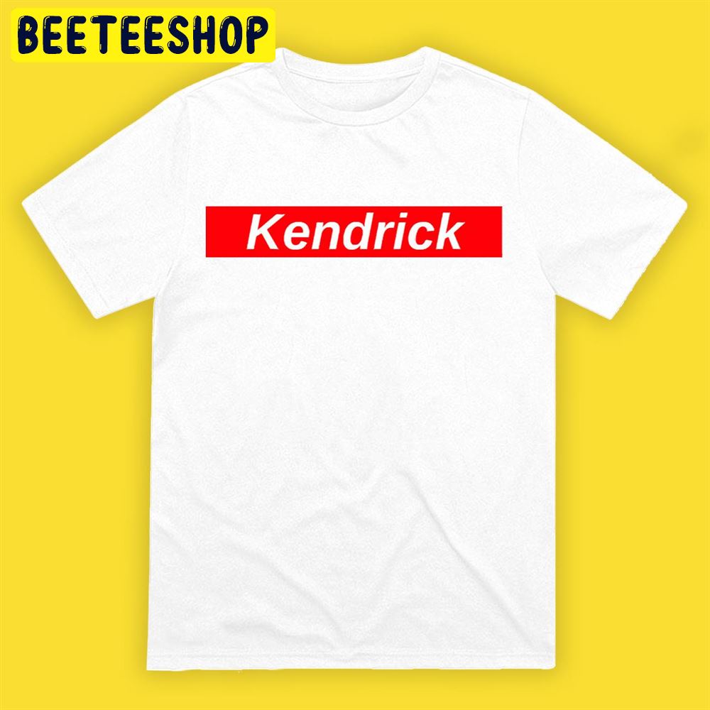 Kendrick Lamar Red Box Logo Unisex T-Shirt