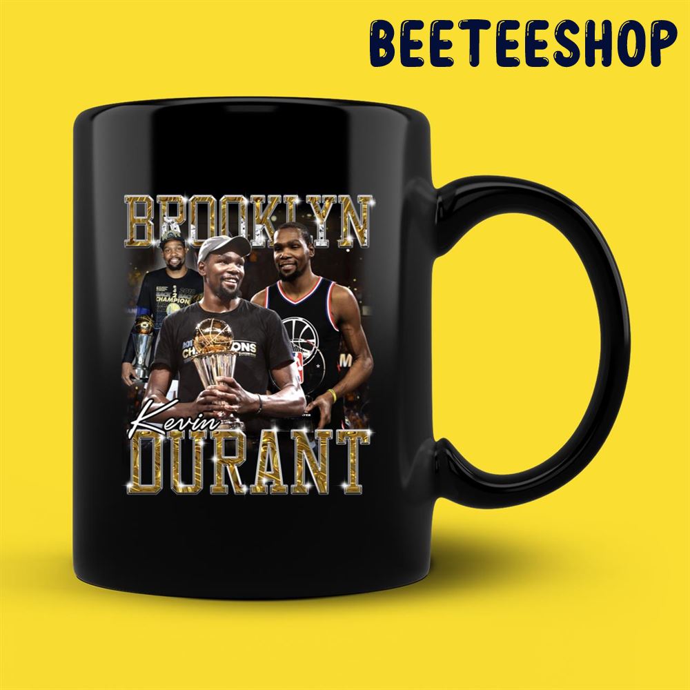 Kevin Durant Basketball Legend Signature Vintage Retro 80s 90s Bootleg Rap Style Mug