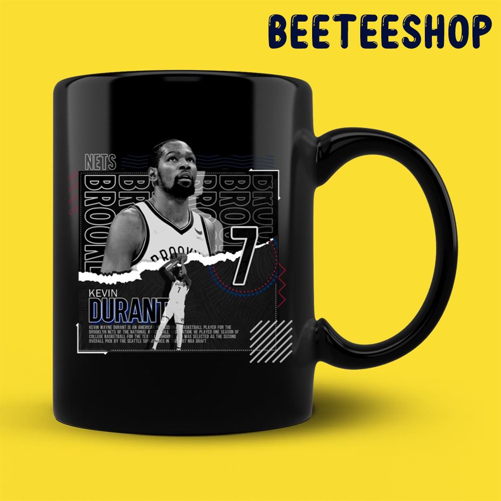 Kevin Durant Basketball Paper Poster Nets Mug