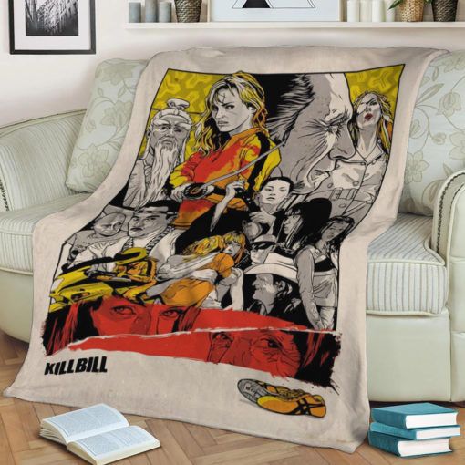 Kill Bill Tarantino Fleece Blanket Throw Blanket Gift