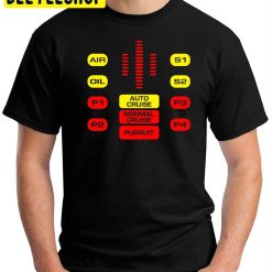 Knight Rider Control Panel Unisex T-Shirt