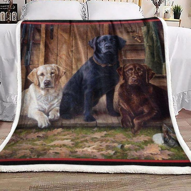 Labrador Dog Lover Premium Comfy Sofa Throw Blanket