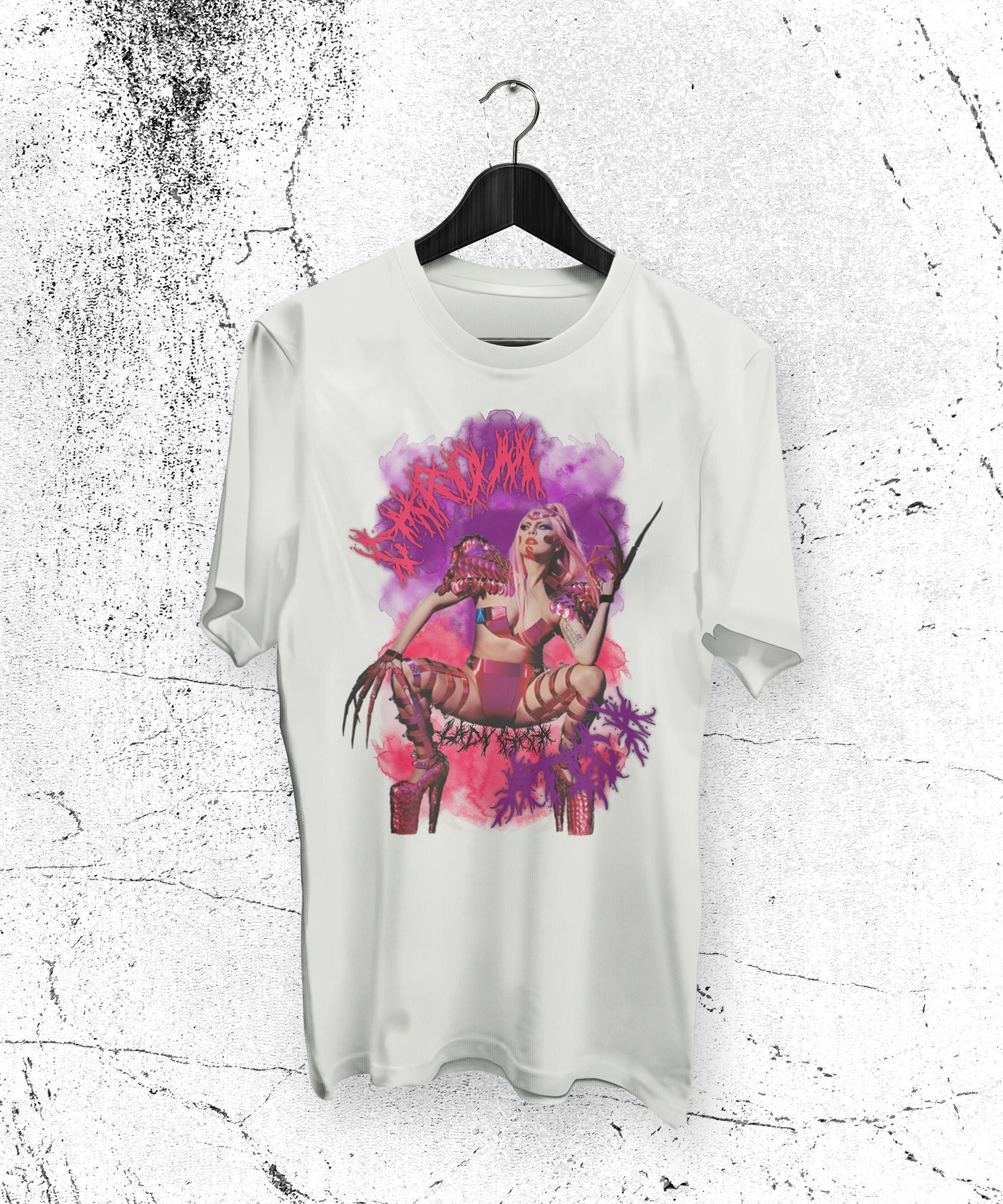 Lady Gaga Chromatica Heavy Metal 2022 Tour Unisex T-Shirt