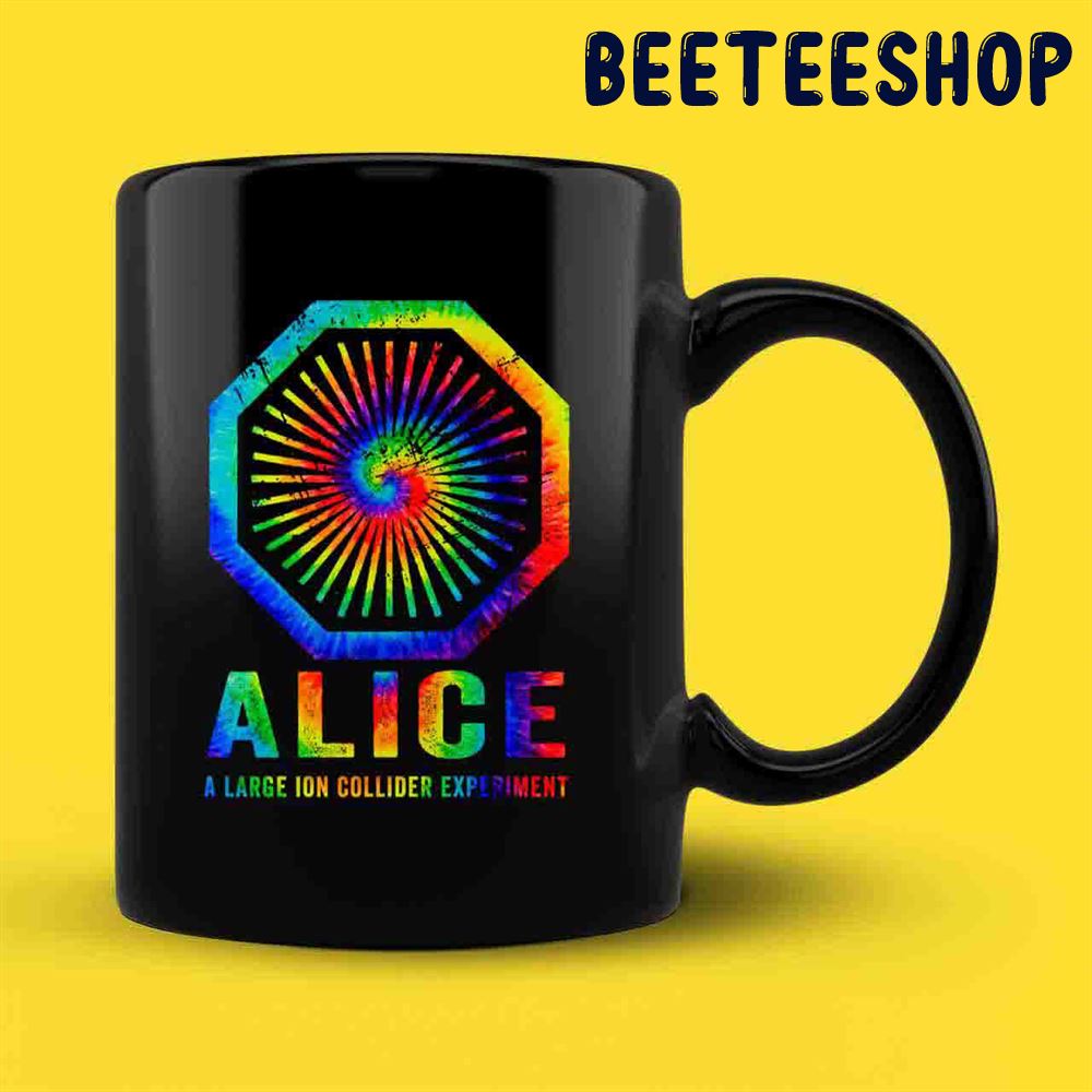 Large Hadron Collider Alice Tie Dye Mug