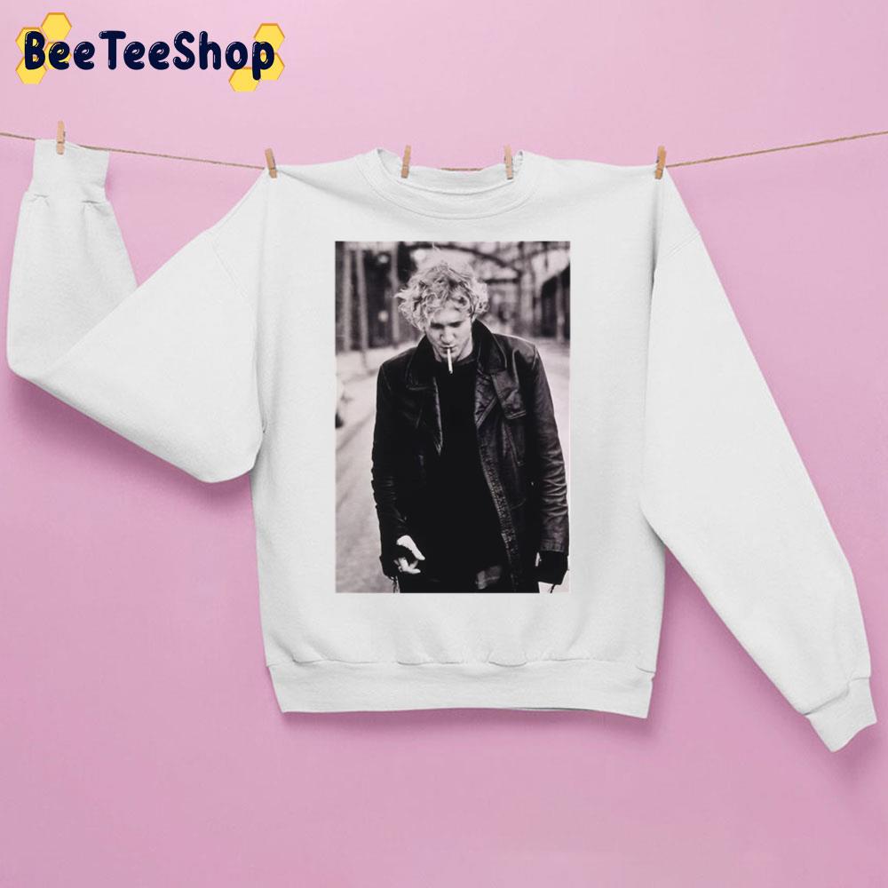 Layne Staley Black And White Art Unisex Sweatshirt