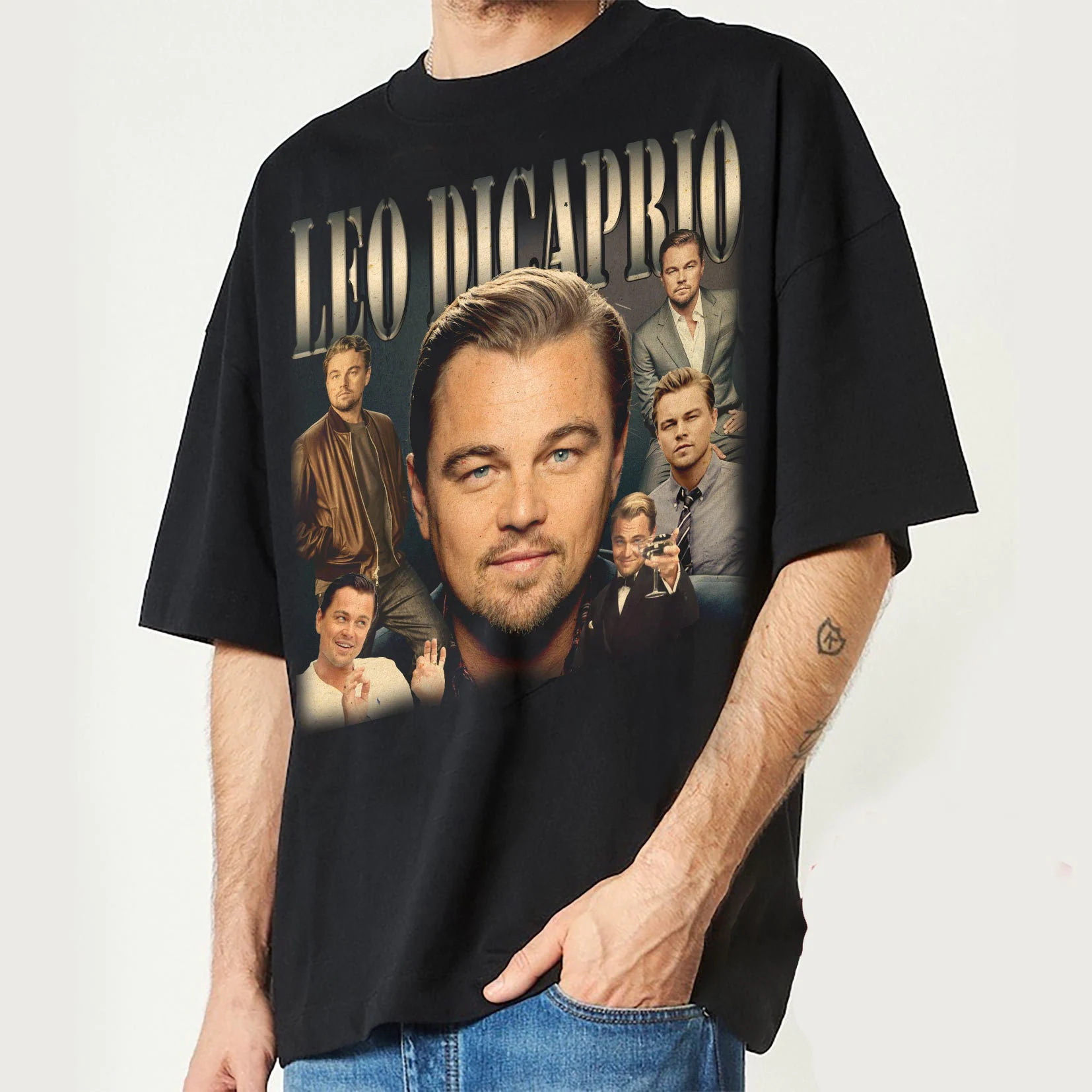 Leo Dicaprio Retro Vintage Unisex T-Shirt