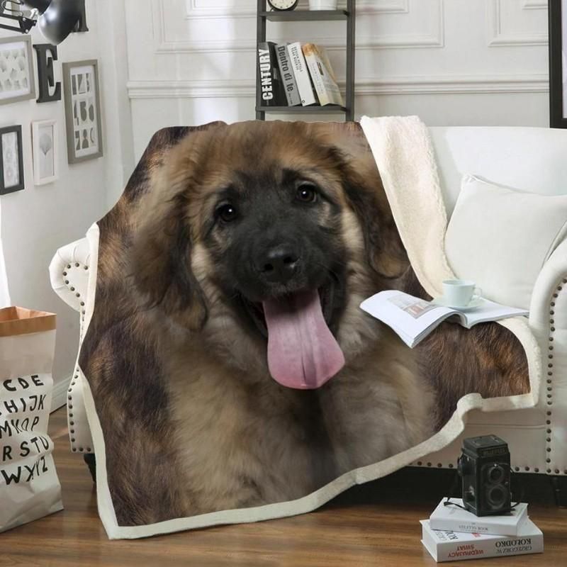 Leonberger Dog Premium Comfy Sofa Throw Blanket