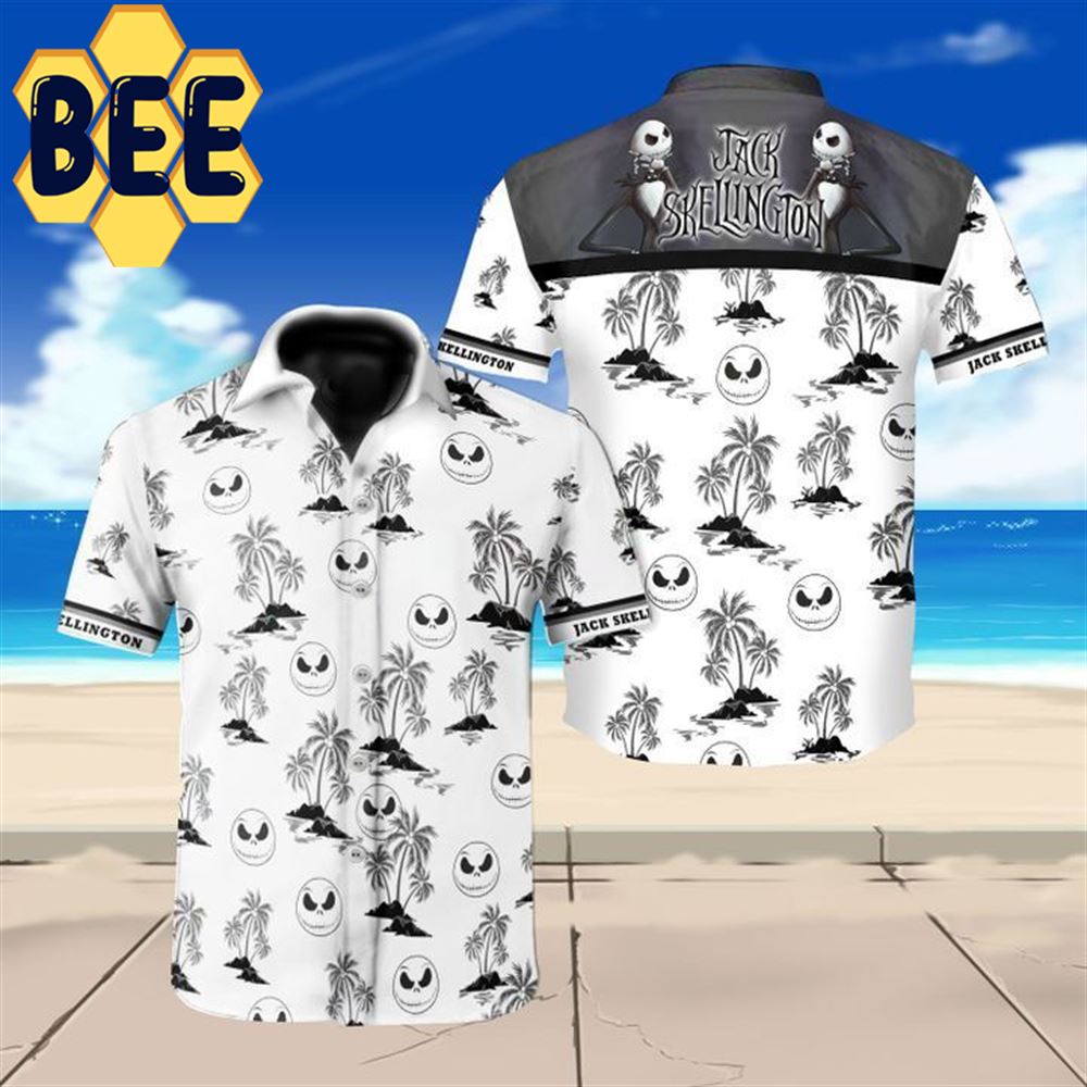 Let’s Go Jack Jack Skellington Halloween Hawaiian Shirt