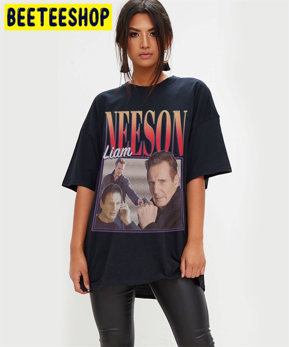 Liam Neeson Retro Vintage Art Unisex T-Shirt