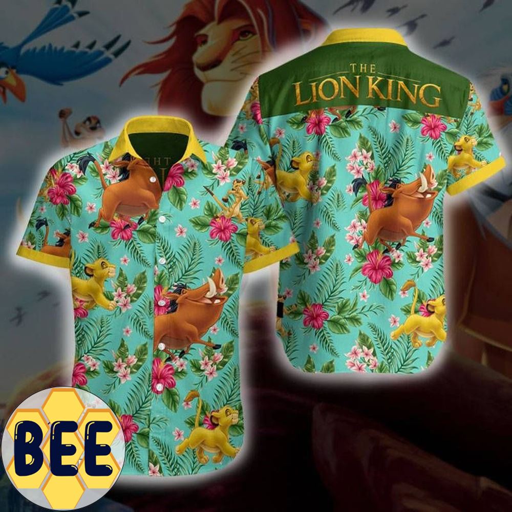 Lion The King Hawaiian Shirt