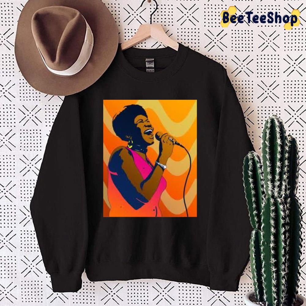 Lovely Music Aretha Franklin Unisex Sweatshirt