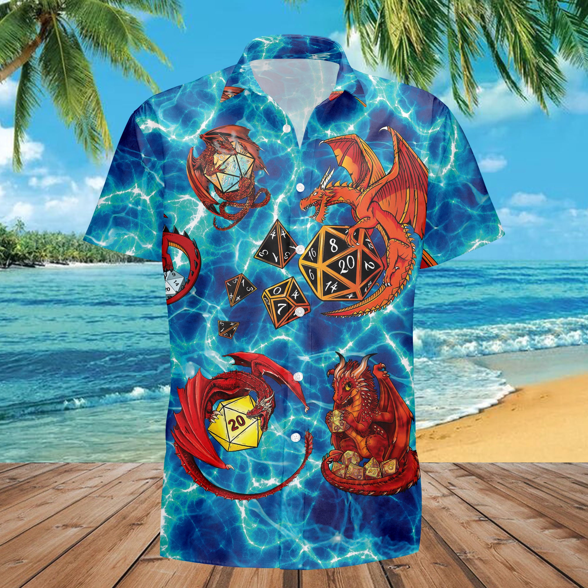 Lucky Dragon Hawaii Shirt