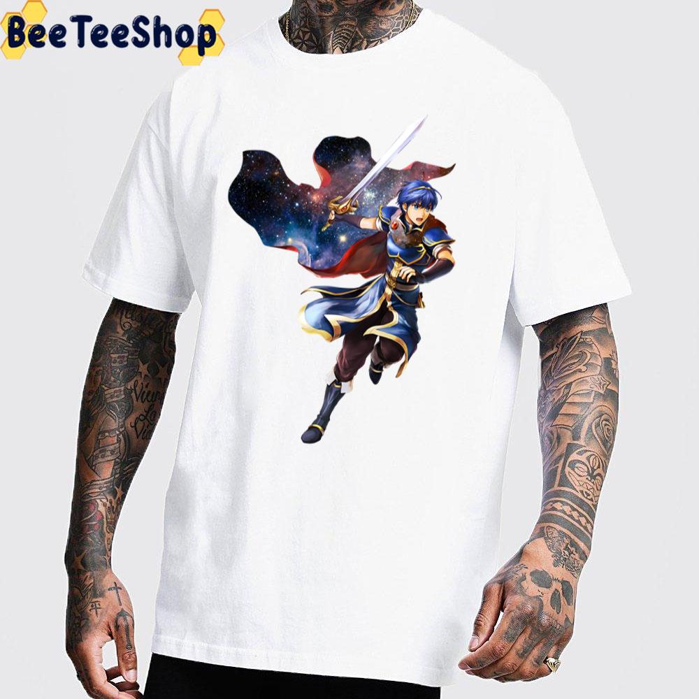 Marth Fire Emblem Space Aesthetic Game Unisex T-Shirt