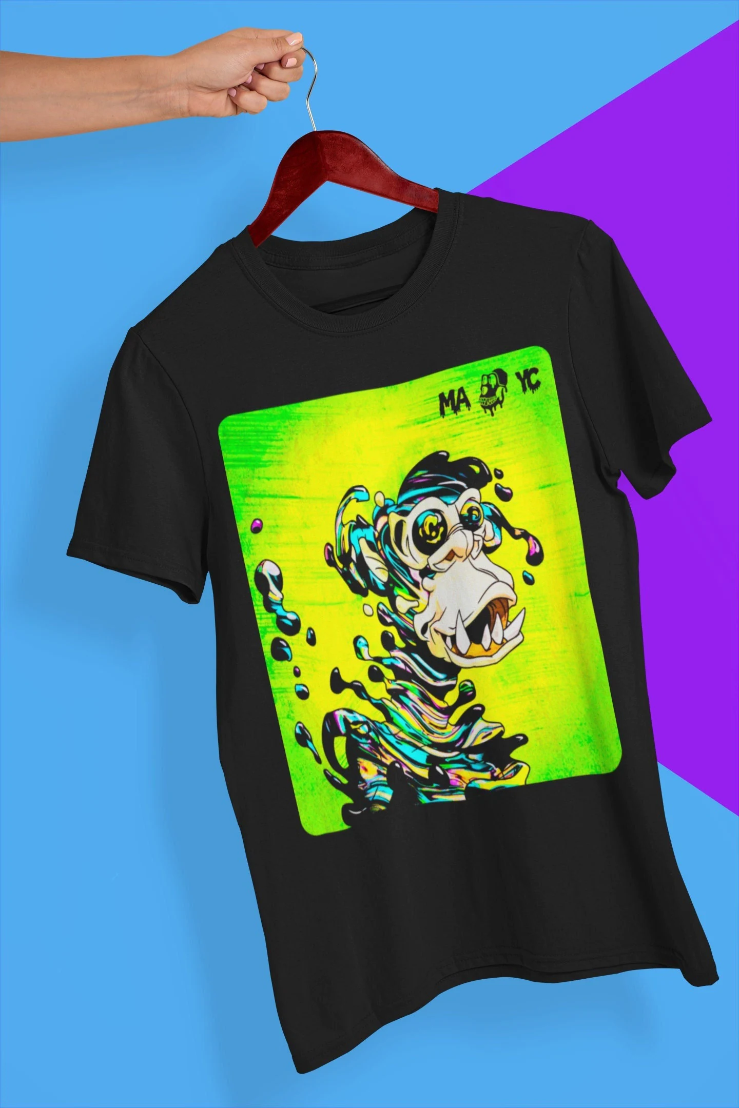 Mayc Nft Fan Mutant Ape Inspired Halloween Unisex T-Shirt