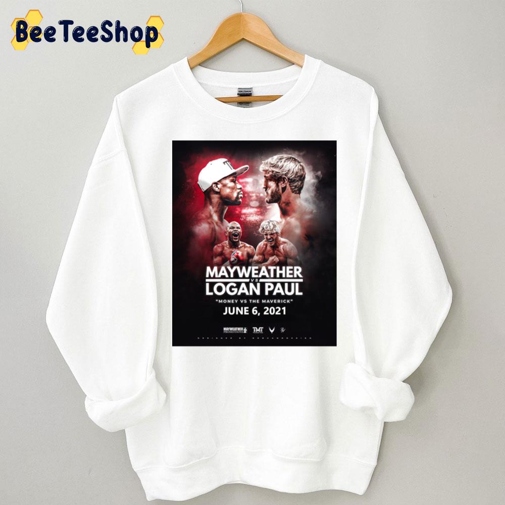 Mayweather Vs Logan Paul Unisex Sweatshirt