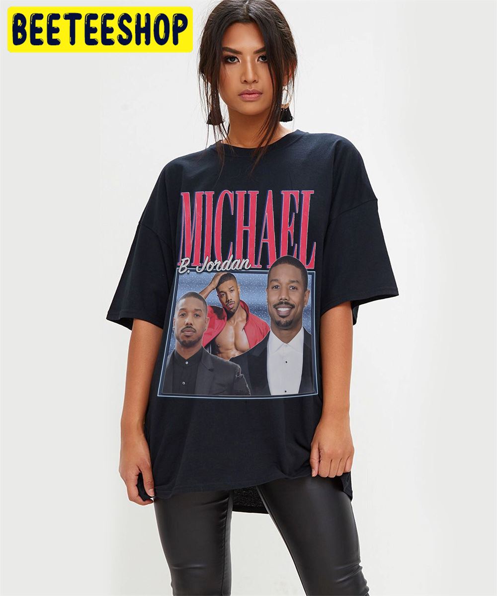 Michael B Jordan Retro Vintage Art Unisex T-Shirt