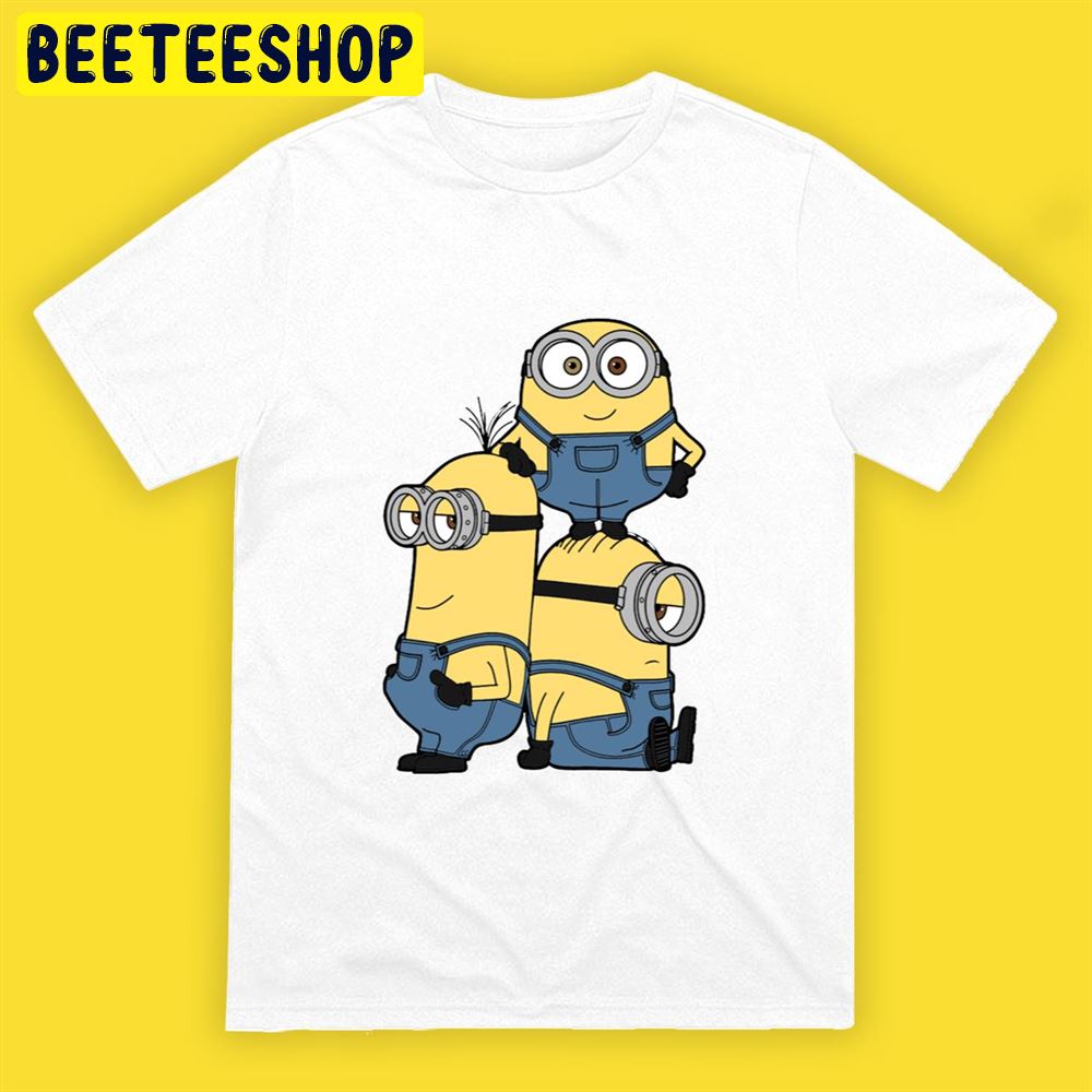 Minions Bob Kevin And Stuart Unisex T-Shirt