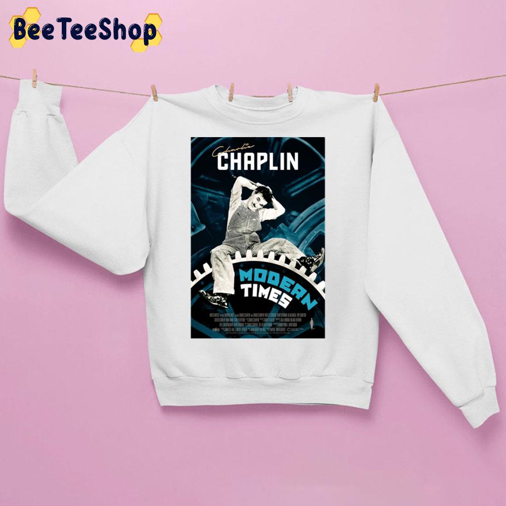 Modern Times Charlie Chaplin Vintage Unisex Sweatshirt