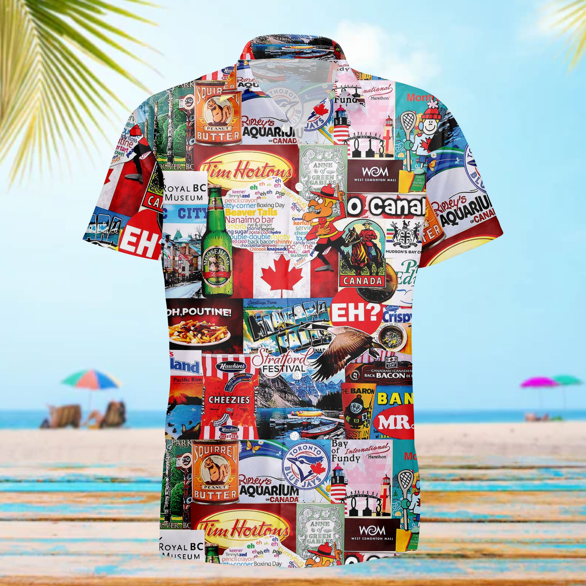 Mountain I Love Colorado Puzzle Hawaiian Shirt