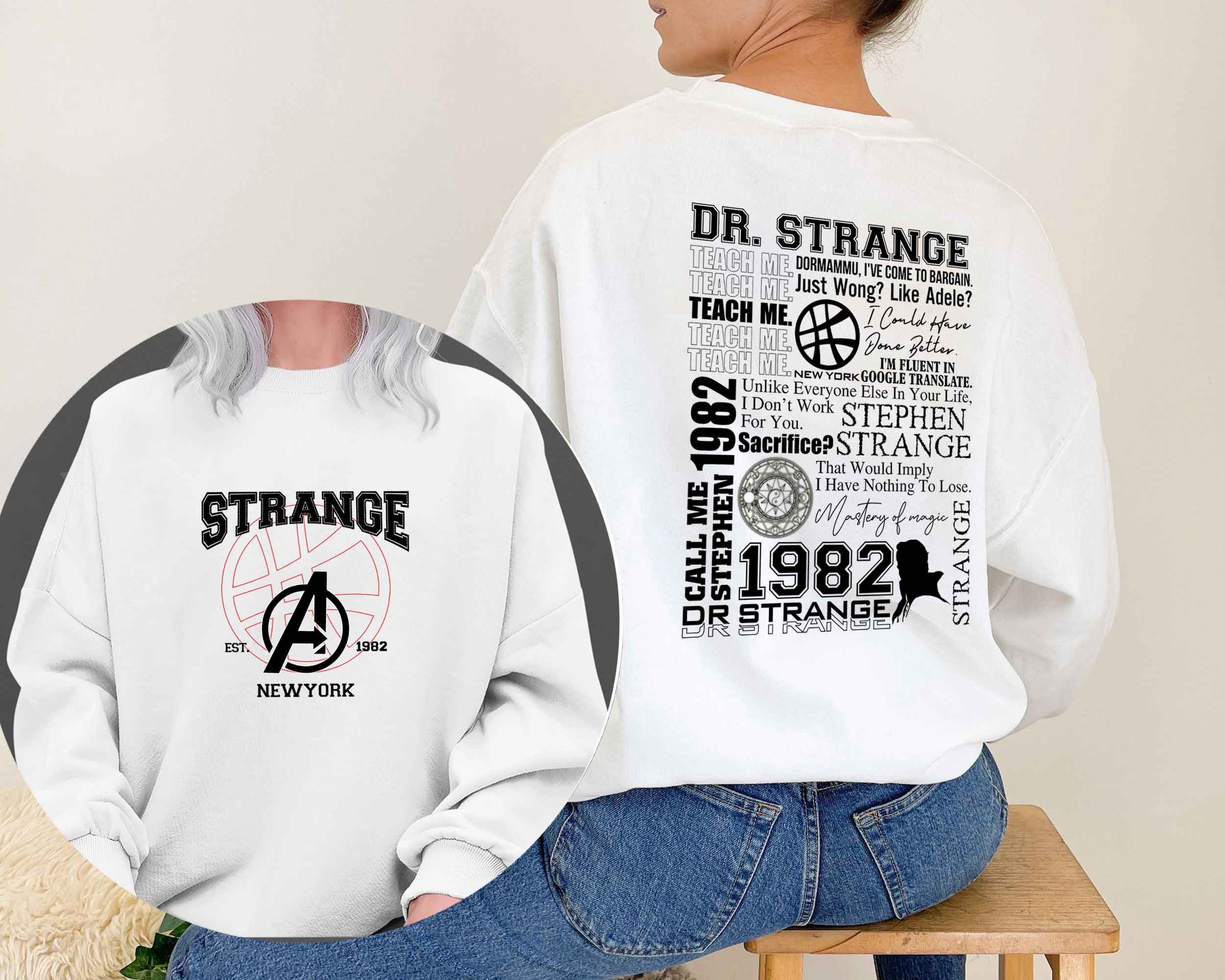 Multiverse Of Madness Dr Strange And Scarlet Witch 2022 Unisex Sweatshirt