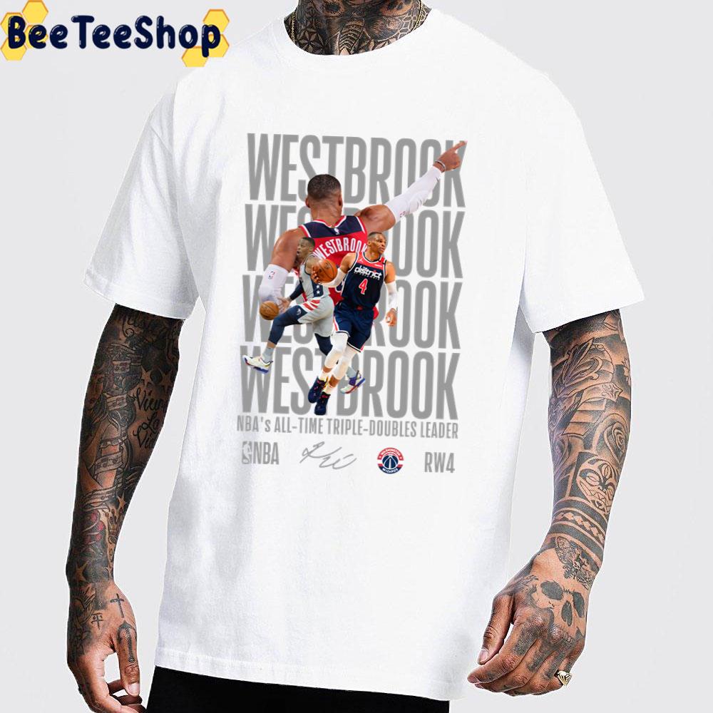 Nba’s All Time Triple Doubles Leader Russell Westbrook Basketball Unisex T-Shirt