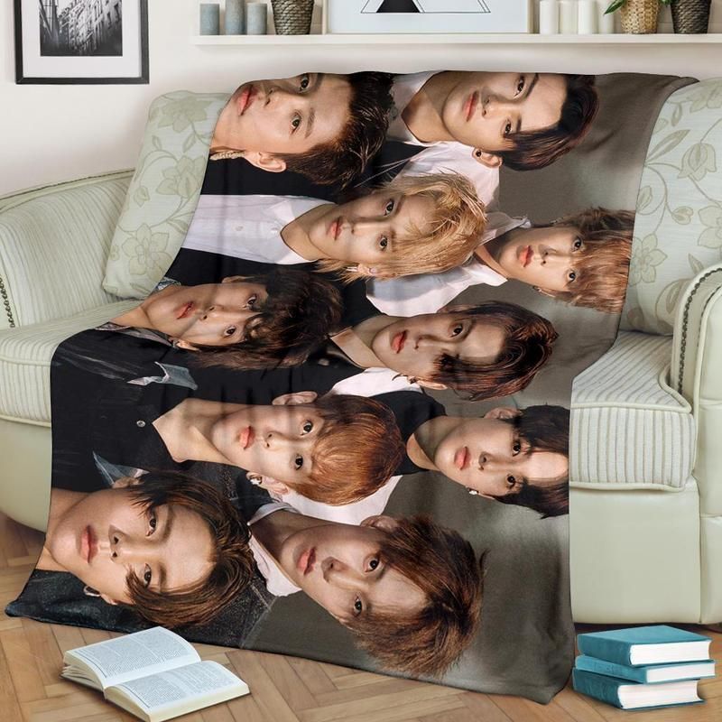 Nct 127 Fleece Blanket Throw Blanket Gift 4