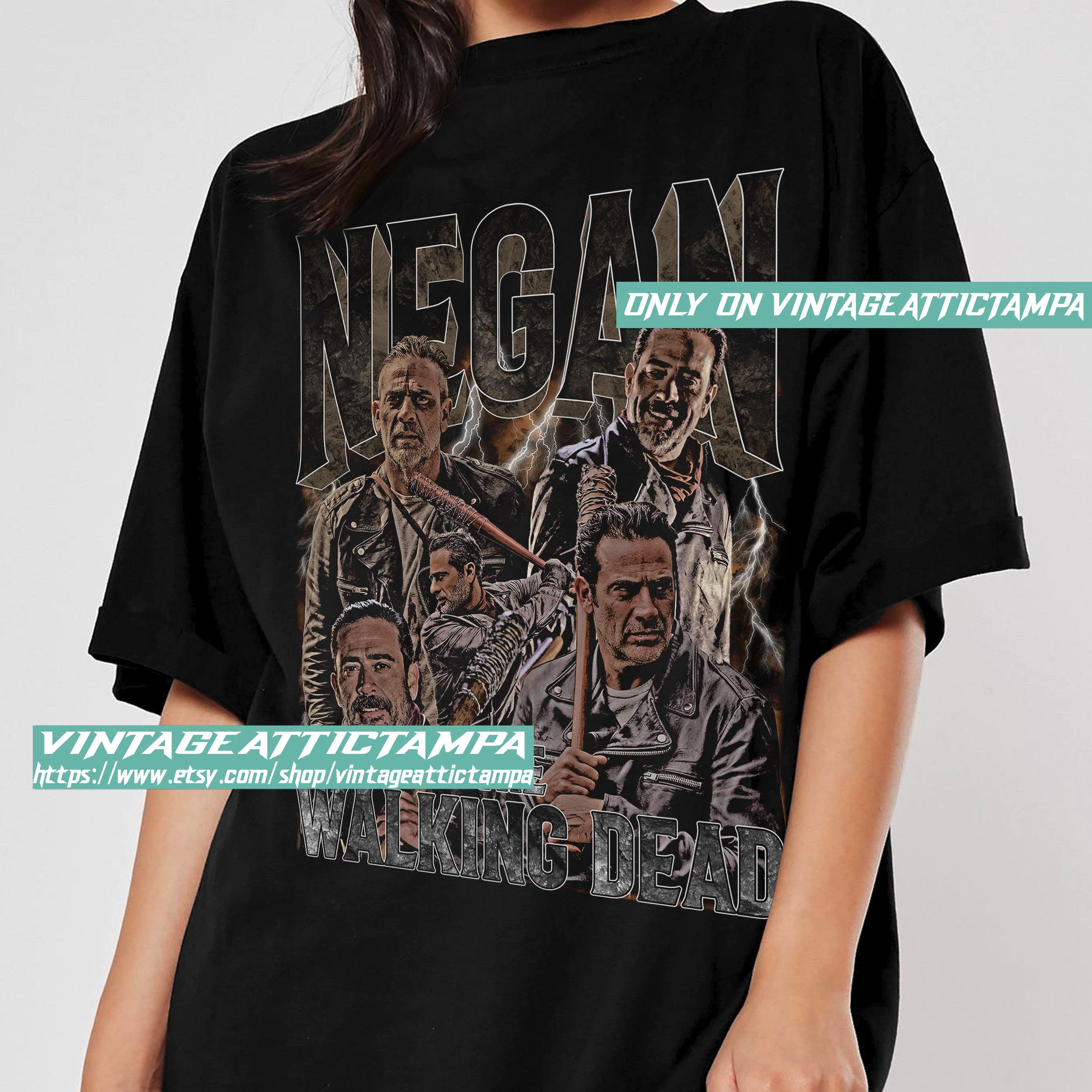 Negan The Walking Dead Tv Series 90’s Trending Vintage Unisex T-Shirt